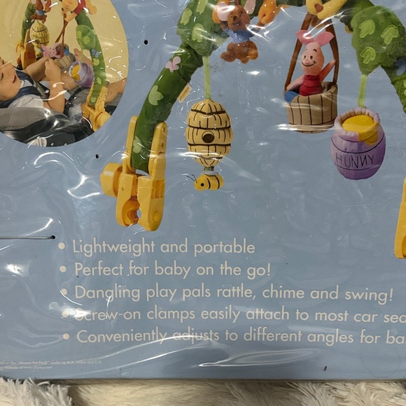 Infantino Disney Baby Activity Arch - Winnie the Pooh & Friends 2005 RARE NEW - Picture 13 of 16